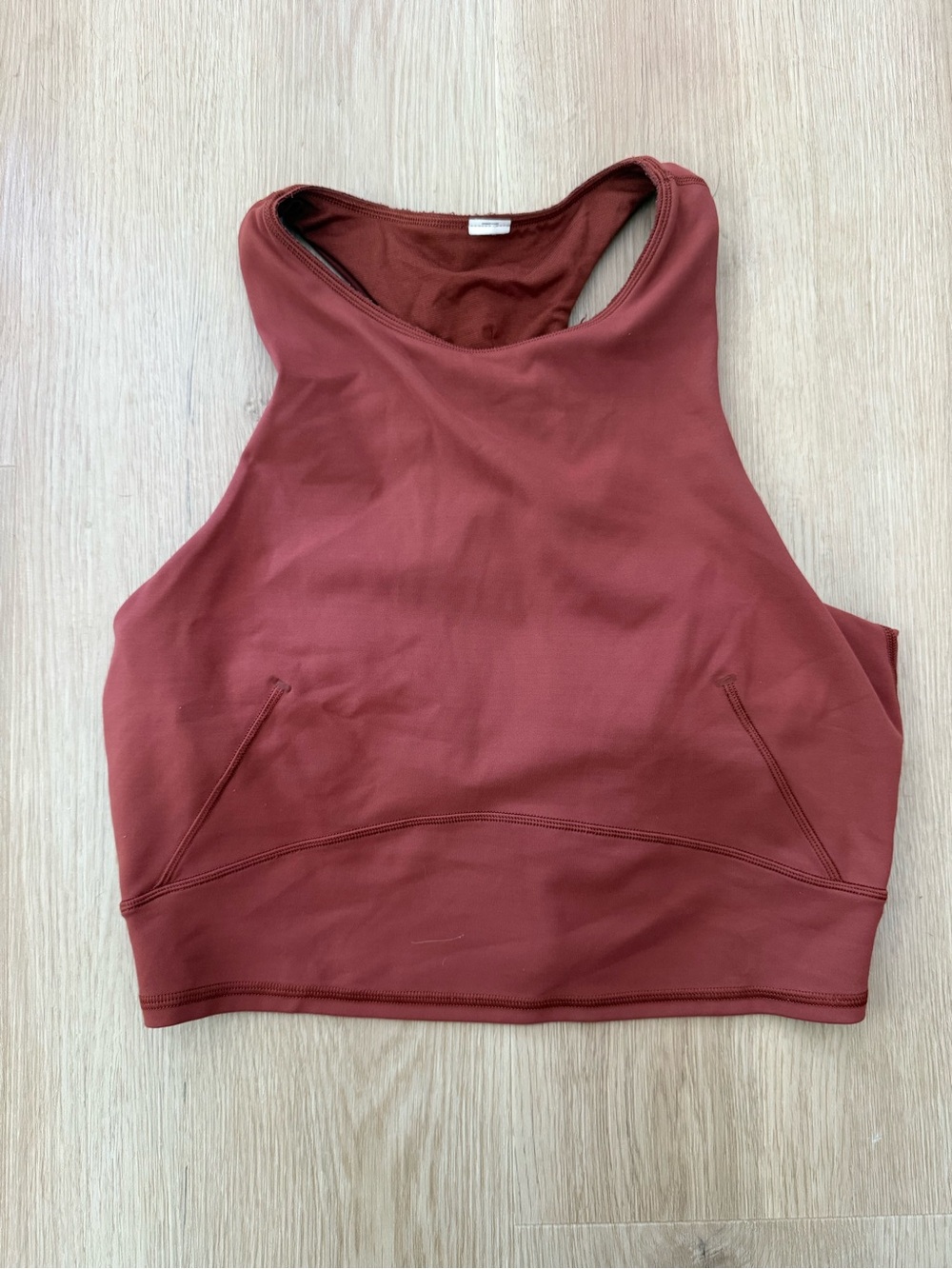 Lululemon Everlux and Mesh Cropped Tank size 8